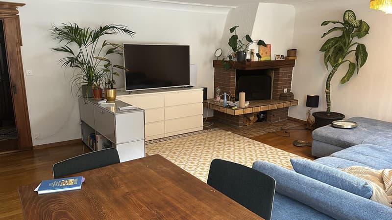 Gemütliche 3-Zimmer-Altbauwohnung mit Kamin mitten im Städtli Rheinfelden (3)