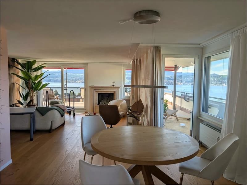 Exklusive 3.5-Zimmer-Attikawohnung mit 123 m² Sonnenterrasse und traumhafter Seesicht (1)