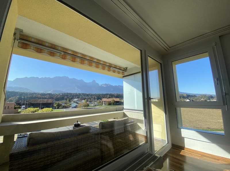 Helle und geräumige 2.5-Zimmer-Wohnung in Thun mit Bergsicht (2)