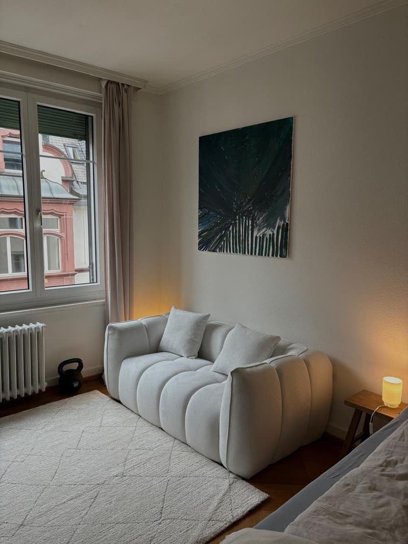 2.5-Zimmer-Wohnung in Enge, 150 m vom Zürichsee: ab 1. Oktober ein Zimmer, ab 1. November die ganze Wohnung (5)