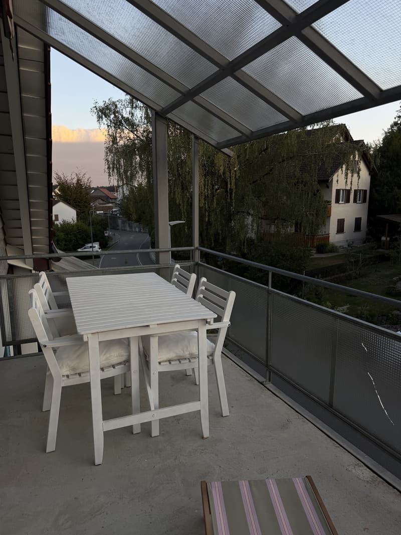 Gemütliche Dachwohnung in Steinmaur/Dielsdorf - möbliert & WG tauglich (7)