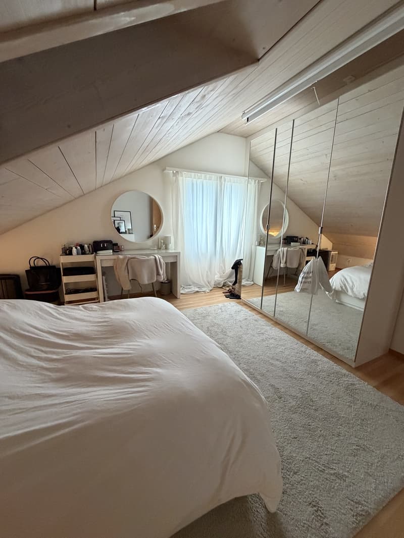 Gemütliche Dachwohnung in Steinmaur/Dielsdorf - möbliert & WG tauglich (5)