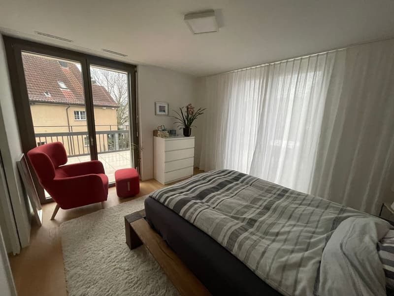 Moderne 2.5-Zimmer-Wohnung (58 m²) in Kilchberg mit Seesicht und grosser 40 m² Terrasse (6)