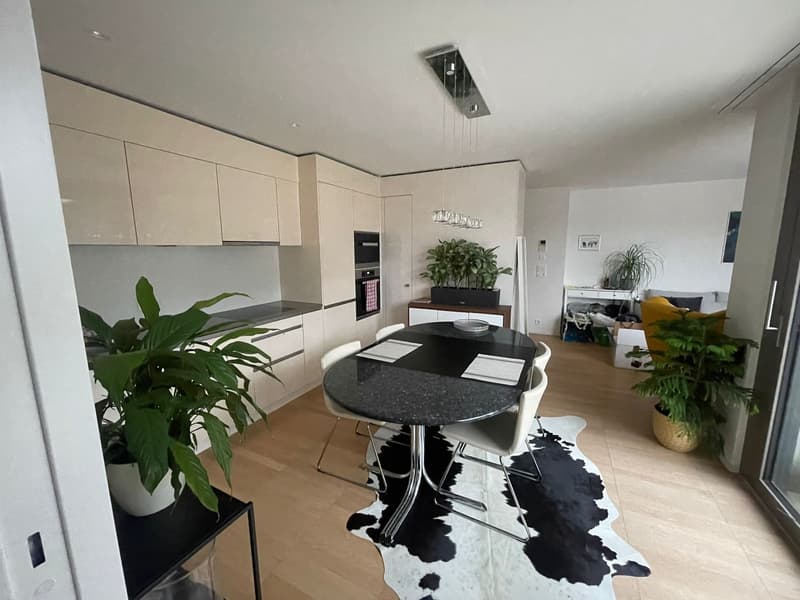 Moderne 2.5-Zimmer-Wohnung (58 m²) in Kilchberg mit Seesicht und grosser 40 m² Terrasse (4)