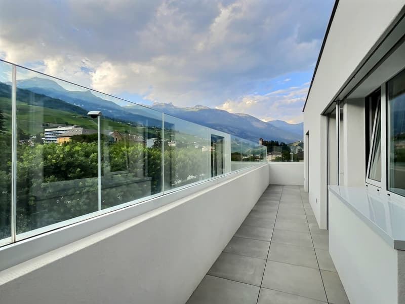 Exclusive modern penthouse apartment 3.5 rooms - Sierre (4)