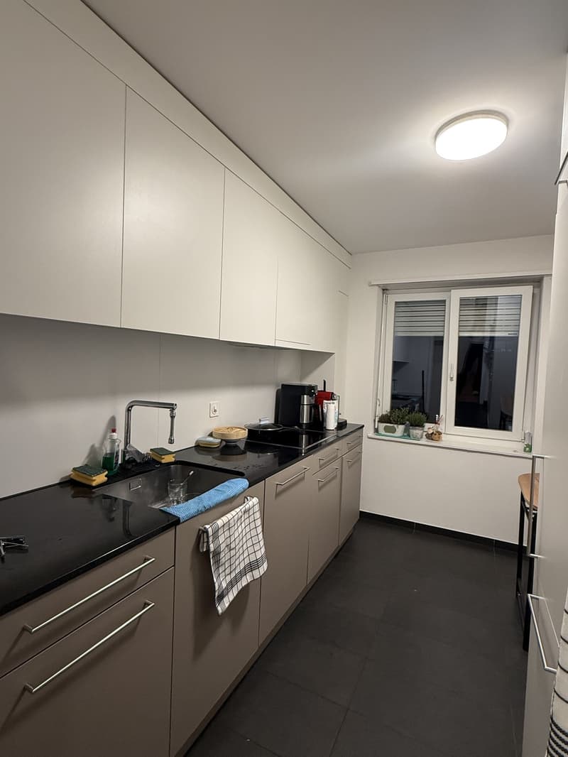 Hallo, möbliertes Zimmer in 3-Zimmer-Wohnung in Luzern / Bright, furnished room in a 3-room apartment in Lucerne (3)
