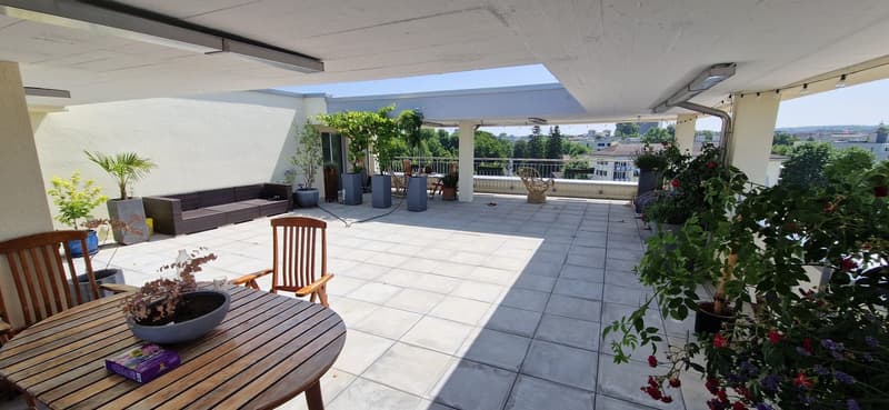 2.5-Zi-Attika mit 112 m² privater Dachterrasse  Ersatzmieter gesucht (2)