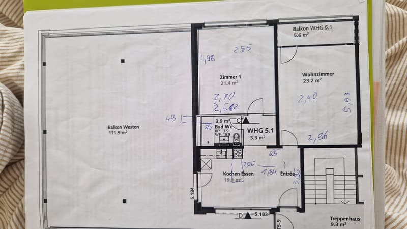 2.5-Zi-Attika mit 112 m² privater Dachterrasse  Ersatzmieter gesucht (7)