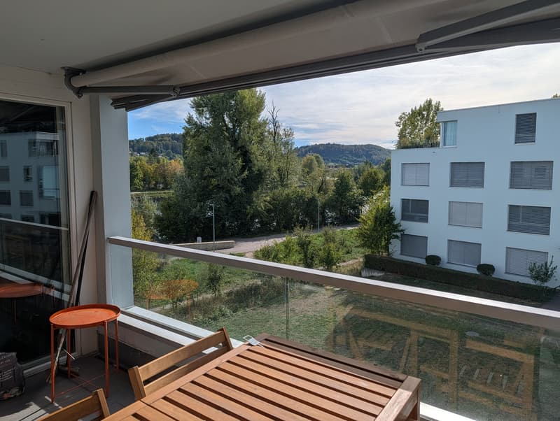 2 1/2 Wohnung direkt an der Aare in Aarau (2)