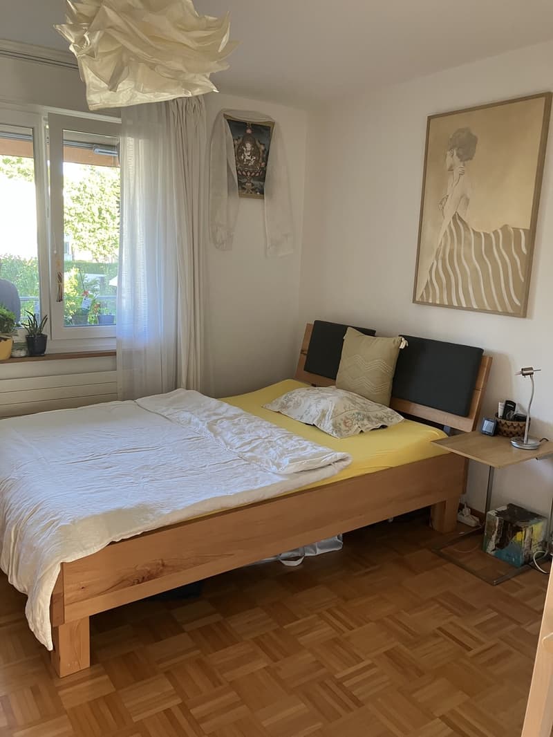 Helles 4- Zimmerwohnung mit Balkon an ruhiger zentraler Lage zur Untermiete (3)