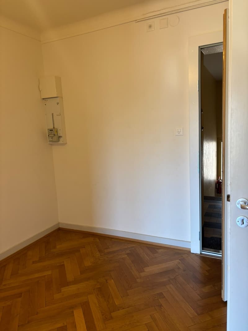 Appartement de 3,5 pièces avec vue sur parc et Jura, Servette. Place de parc à prendre. (13)