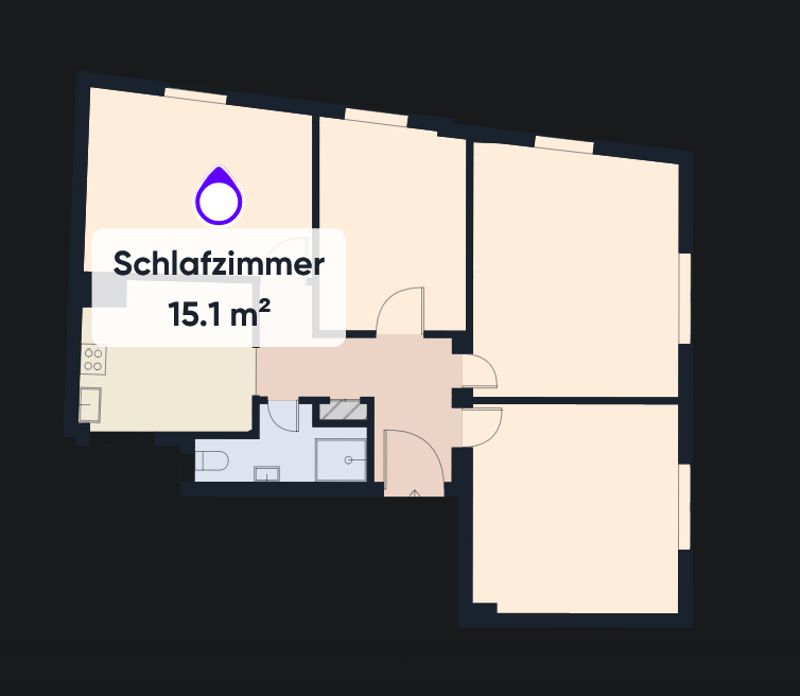 Vollmöbiliertes Zimmer in 4er WG (4)