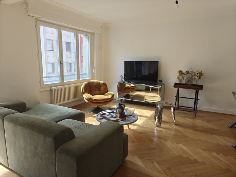 Magnifique appartement 90m² Hypercentre Geneve (9)