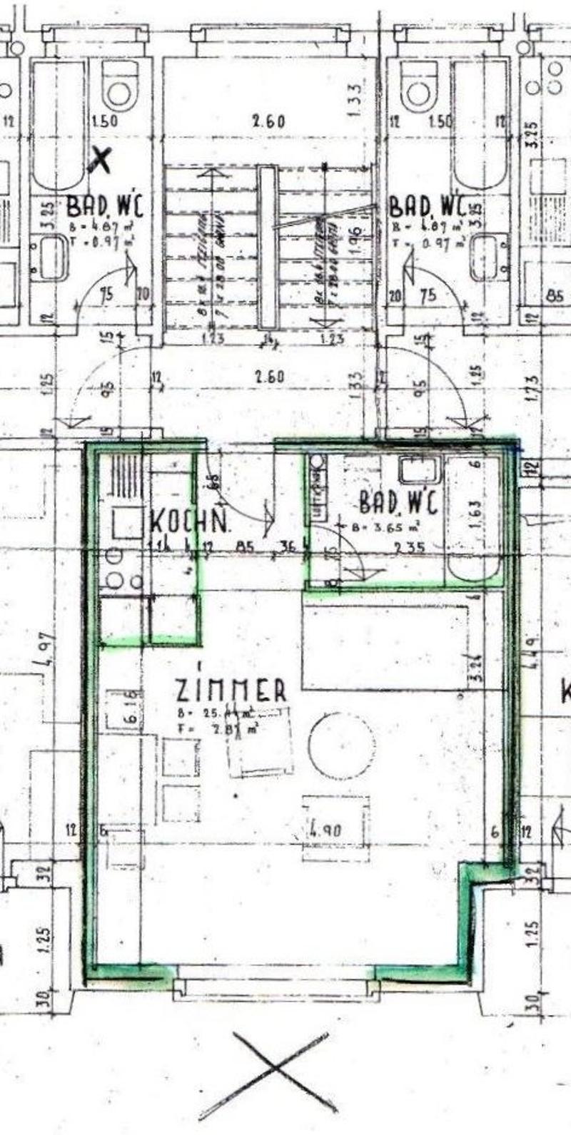 Nachmieter/in für schönes 30 m² Flat in Zürich gesucht (3)