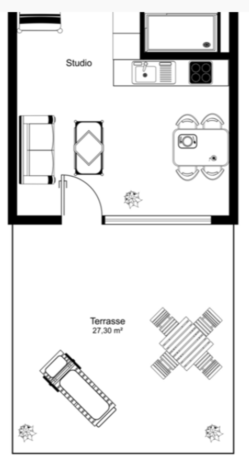 1.5 Zimmerwohnung Attika mit Terrasse/Aussicht (5)