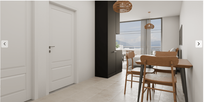1.5 Zimmerwohnung Attika mit Terrasse/Aussicht (1)