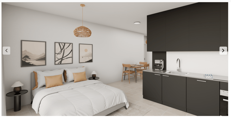 1.5 Zimmerwohnung Attika mit Terrasse/Aussicht (2)