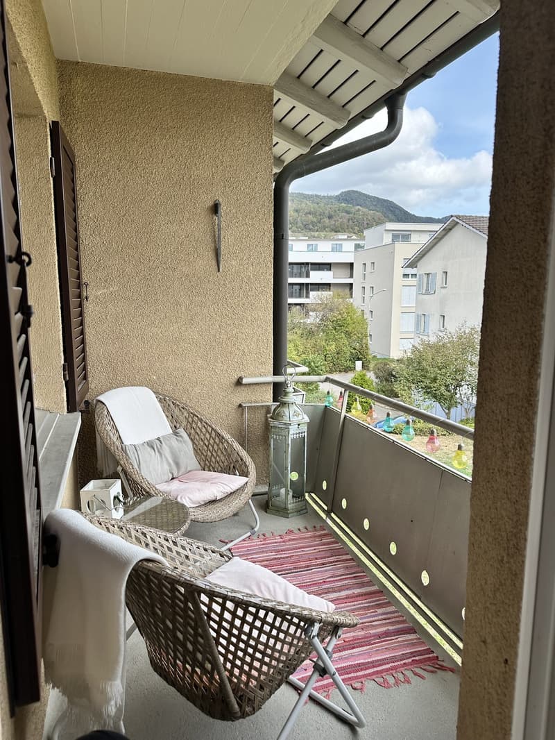 Helle, gemütliche Wohnung im Herzen von Wettingen mit Blick ins Grüne (6)