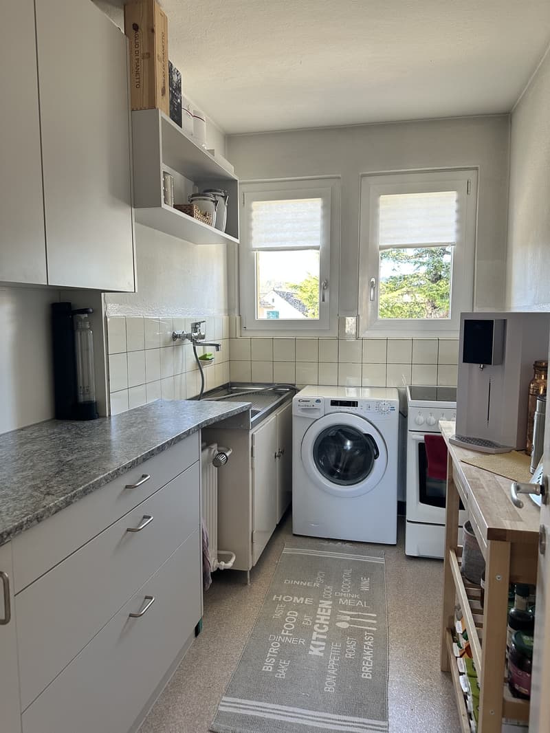 Helle, gemütliche Wohnung im Herzen von Wettingen mit Blick ins Grüne (4)
