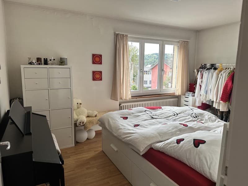 Helle, gemütliche Wohnung im Herzen von Wettingen mit Blick ins Grüne (3)