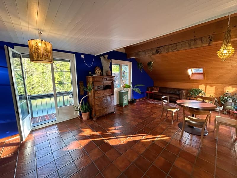 immer frei in traumhaft schöner Wohnung auf dem Inseli im Berner Mattequartier Beste Lage in Bern: Blick auf Aare, Wald & Altstadt (1)