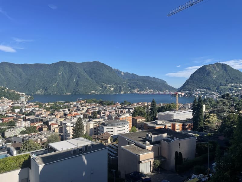 Vista dal balcone