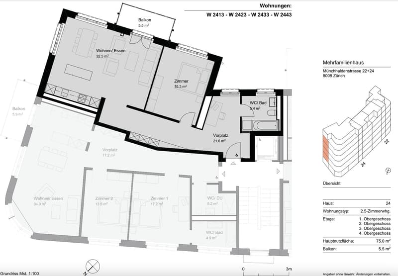 2.5-Room Apartment in Zürich Seefeld (3)