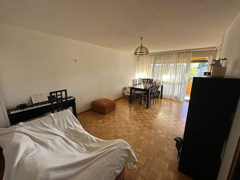 Furnished 2.5-room flat with sunny balcony in green Witikon sublet for 5 to 6 months (1)