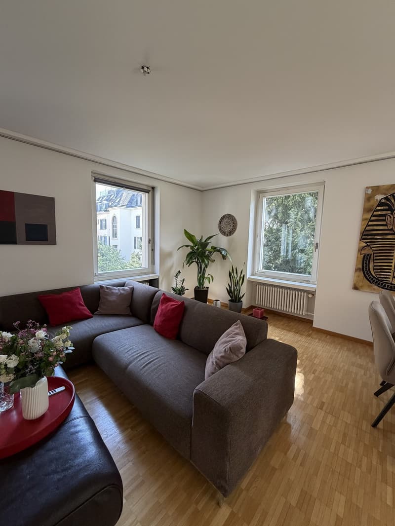 Grosszügige, lichtdurchflutete 3.5 Zimmerwohnung mit zwei Balkonen in Hottingen (13)