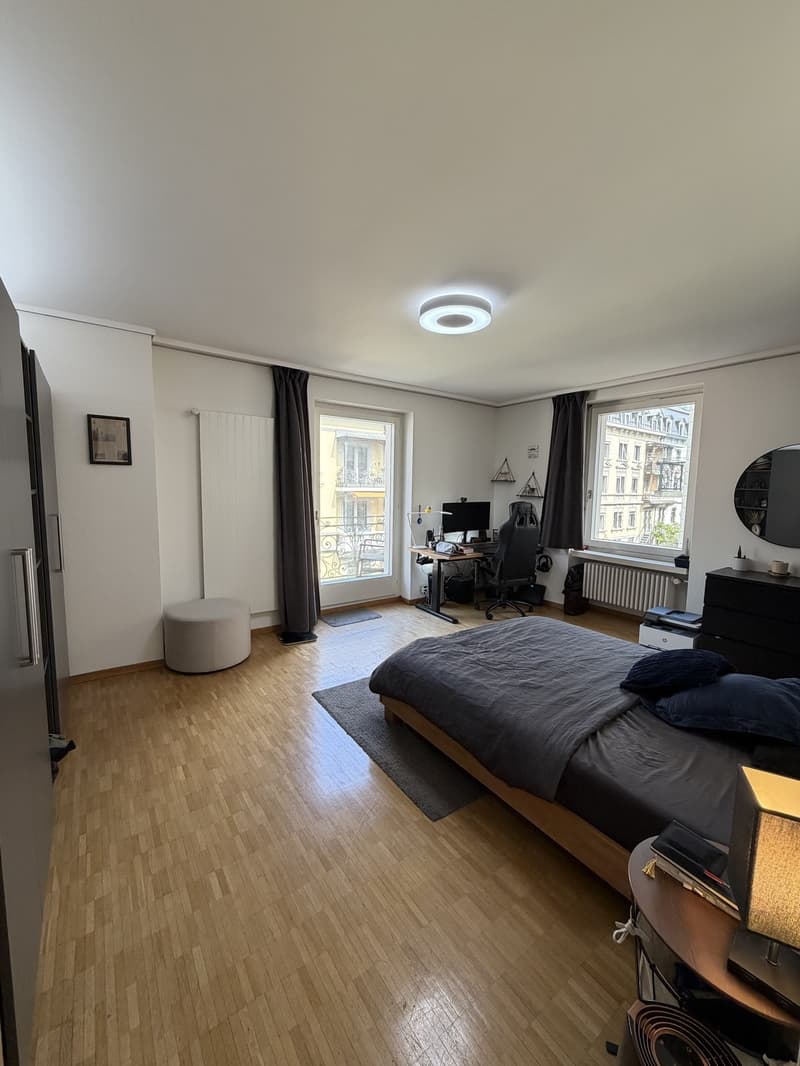 Grosszügige, lichtdurchflutete 3.5 Zimmerwohnung mit zwei Balkonen in Hottingen (6)