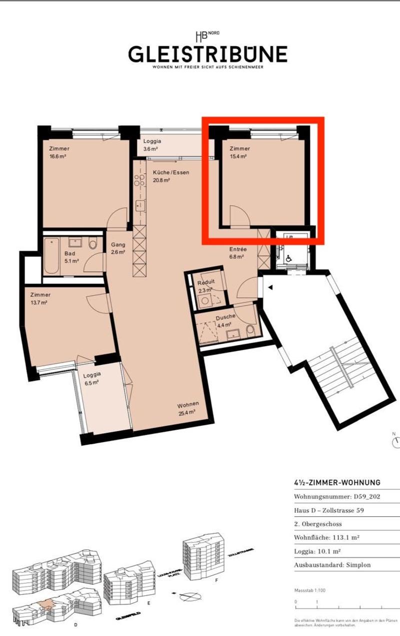 Zimmer zur Zwischenmiete ab 11. Oktober (9)