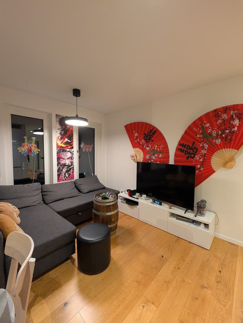 Möbliertes Studio im 13. Stock mit Aussicht Untermiete Dez. 26 bis Feb. 27 | Zürich-Altstetten (2)