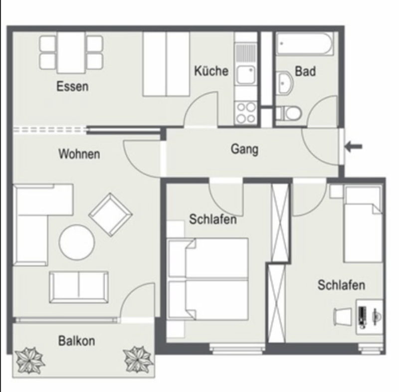 Gemütliche, preiswerte Wohnung in Uster (3)
