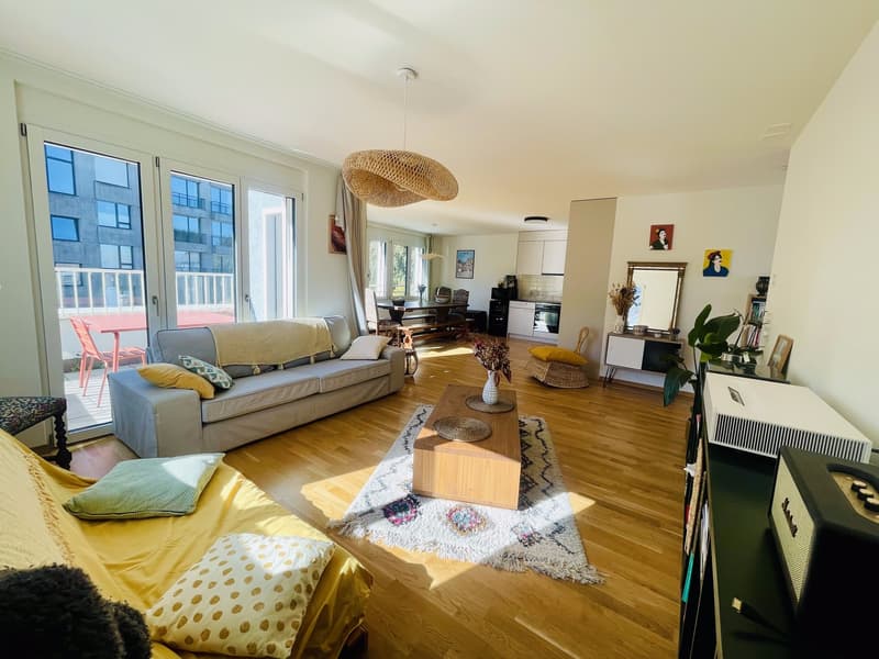 Bright and spacious Apartment with Two Terraces Triemli (5)