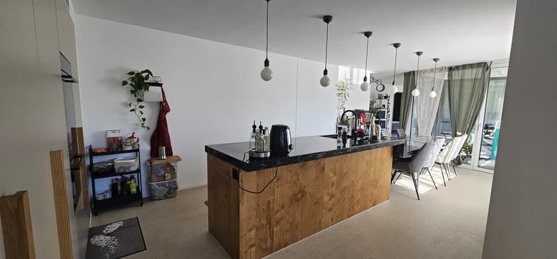 Modern apartment with Island Kitchen (6)