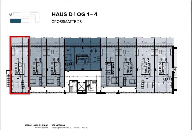 2 Zimmer-Loftwohnung im 4. OG (oberste Etage) (9)