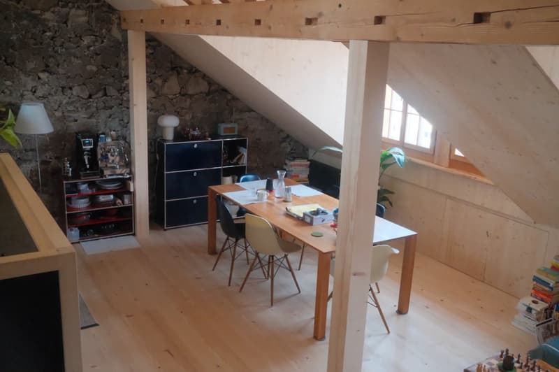 Charmante 4½-Zimmer-Dachwohnung im Altstadthaus Steinberggasse, Winterthur (5)