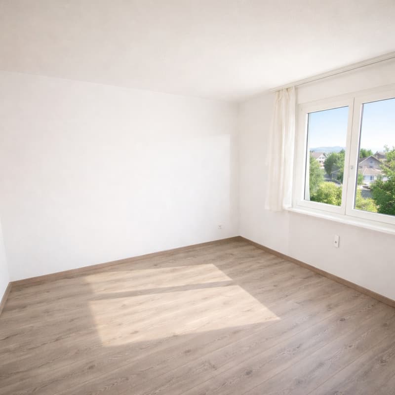WG-Zimmer möbiliert. Wohnung gehört 8 Monate mehrheitlich dir alleine. (2)