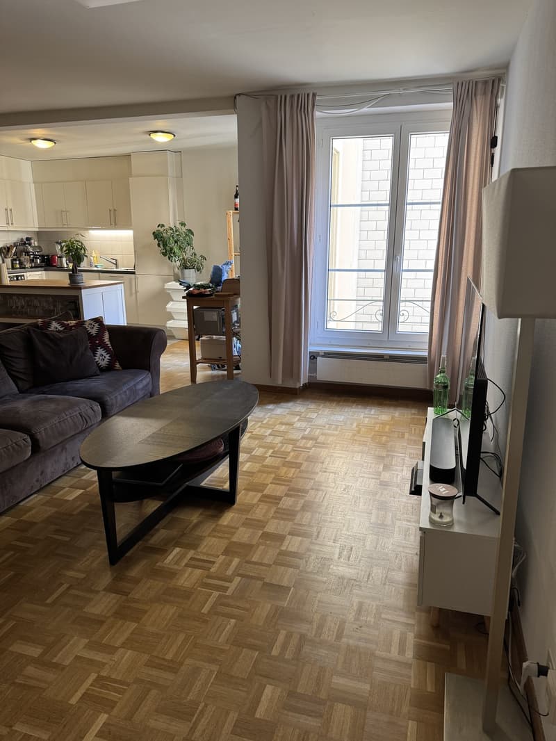 Appartement de 3 pièces avec cuisine ouverte au cur de Lausanne (2)