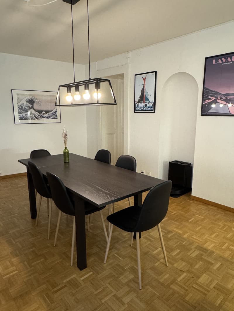 Appartement de 3 pièces avec cuisine ouverte au cur de Lausanne (5)