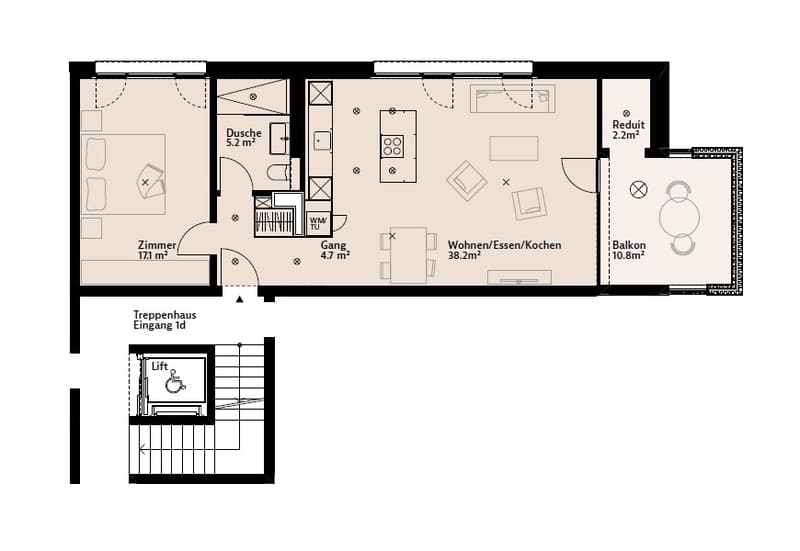 Moderne 2,5-Zimmerwohnung (Baujahr 2024) (3)