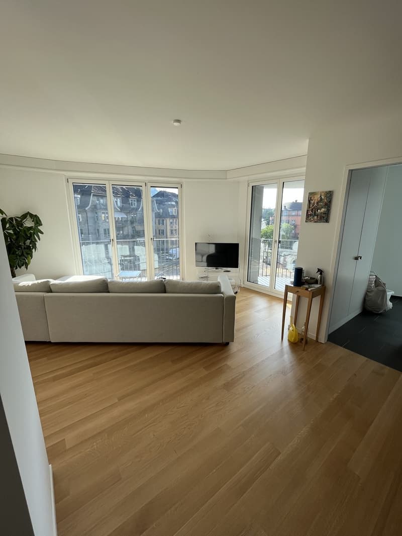 WG-Zimmer moderner, renovierter 3.5Z Wohnung am Schaffhauserplatz (unbefristet) (1)