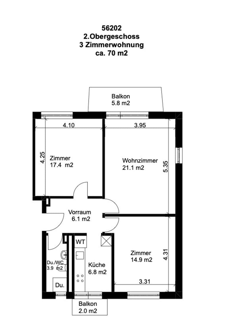Nachmieterschaft per 1. November 2026 für moderne 3-Zimmerwohnung in Bern gesucht (8)
