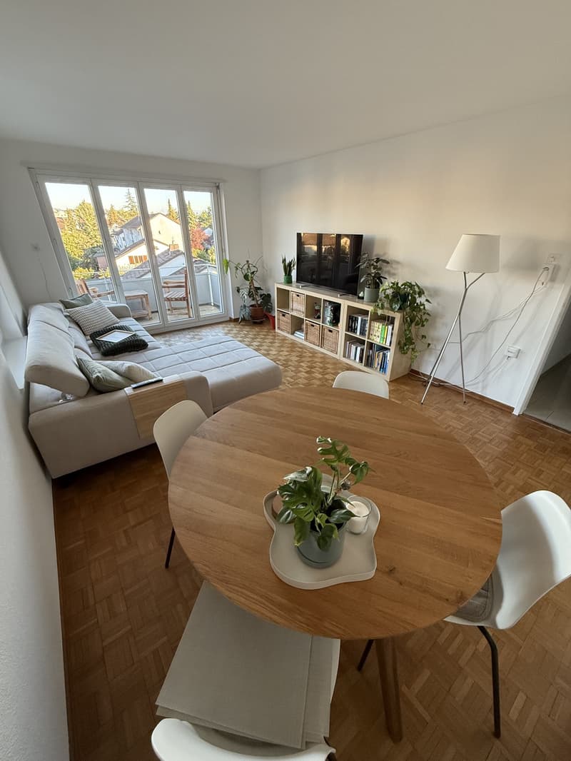 Helle 2-Zimmer-Wohnung in Uster mit Balkon Untermiete (Option auf Übernahme) (2)
