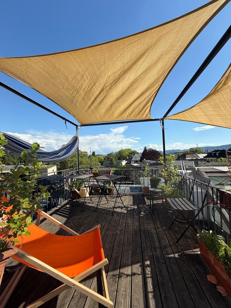 WG-Zimmer im Seefeld mit Dachterrasse & Balkon ab 01.11 oder früher (4)