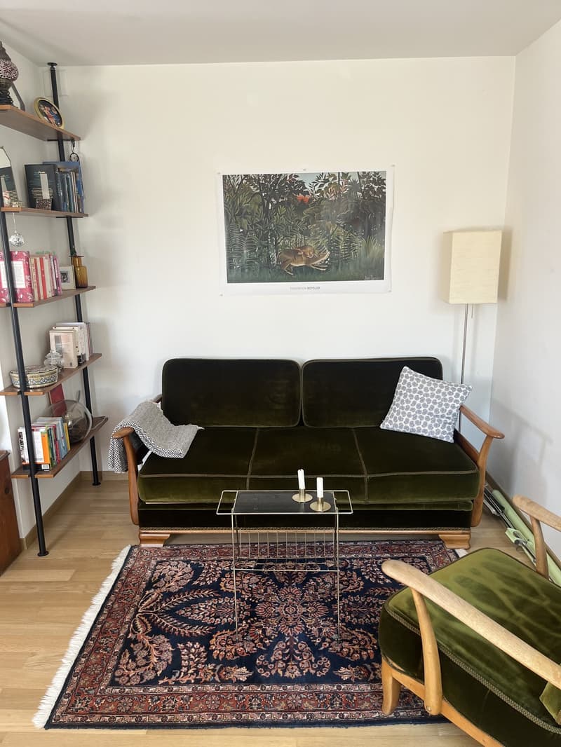 Untermiete: Helle und möblierte 1-Zimmerwohnung in der Länggasse, Bern (1)