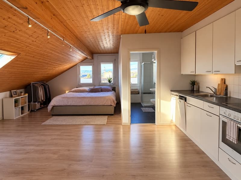 Sehr hübsche und helle Wohnung in Baar (1)