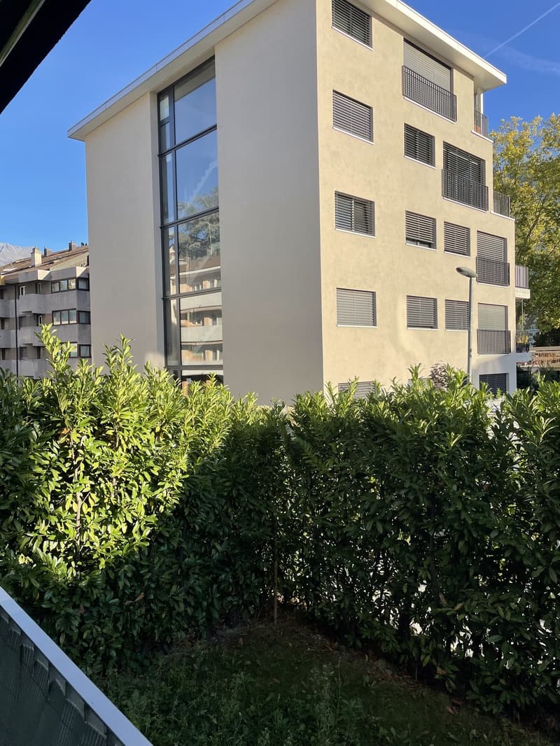 Bel appartement 2,5 pièces avec terrasse et pelouse privative à Sion (7)