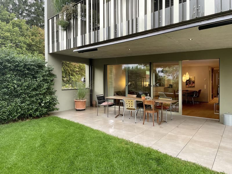 Wunderschöne vollständig 2.5-Zimmer-Wohnung mit Garten (9)
