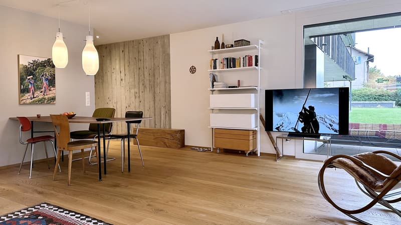 Wunderschöne vollständig 2.5-Zimmer-Wohnung mit Garten (11)